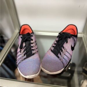 Nike Black and Pink Athletic Shoes